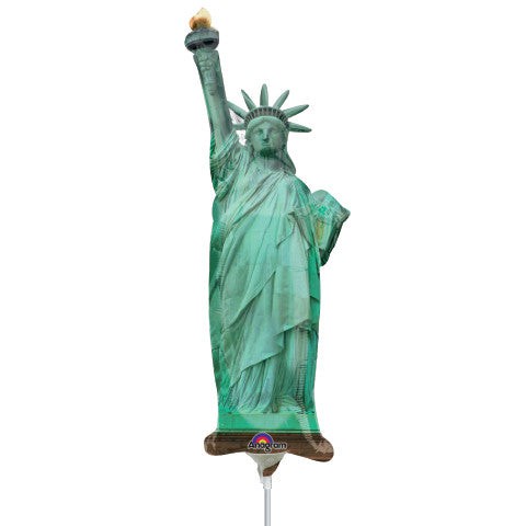 Anagram 14 inch STATUE OF LIBERTY (AIR-FILL ONLY) Foil Balloon 26196-02-A-U