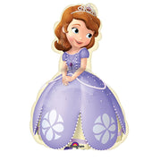 Anagram 15 inch MINI SHAPE SOFIA THE FIRST POSE (AIR-FILL ONLY) Foil Balloon 27532-02-A-U