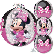 Anagram 16 inch MINNIE MOUSE FOREVER ORBZ Foil Balloon 40707-01-A-P