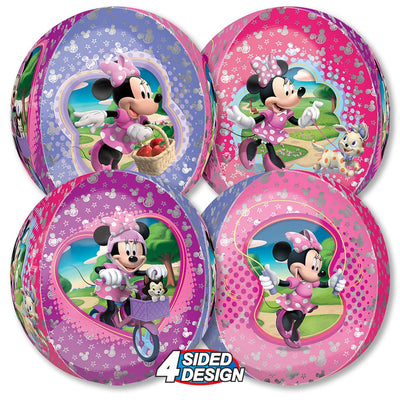 Anagram 16 inch MINNIE MOUSE ORBZ Foil Balloon 28394-01-A-P