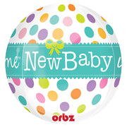 Anagram 16 inch NEW BABY ORBZ Foil Balloon 28371-01-A-P