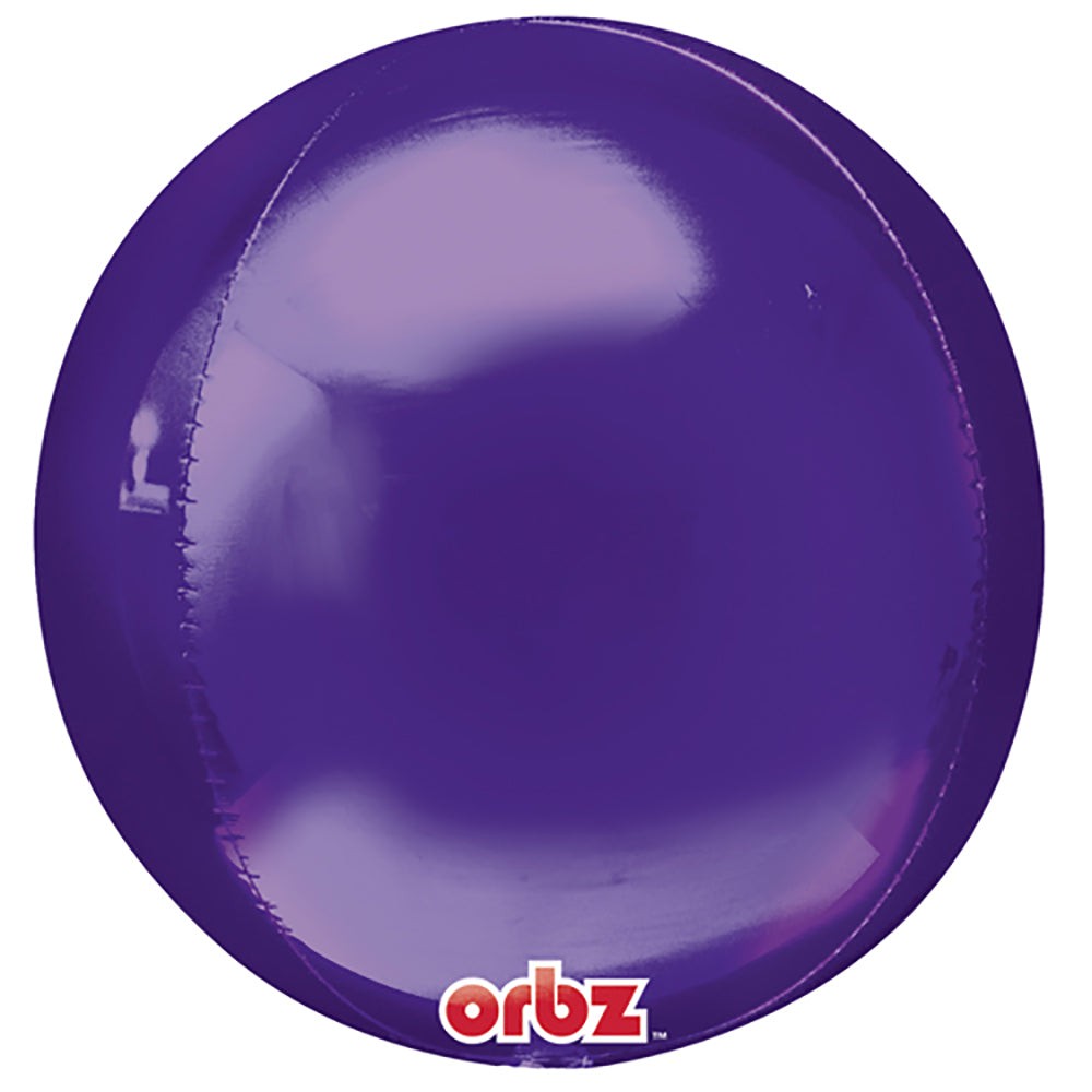 Anagram 16 inch ORBZ - PURPLE Foil Balloon 28207-01-A-P