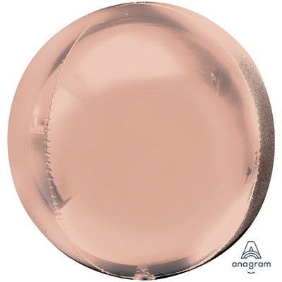 Anagram 16 inch ORBZ - ROSE GOLD Foil Balloon 36181-01-A-P