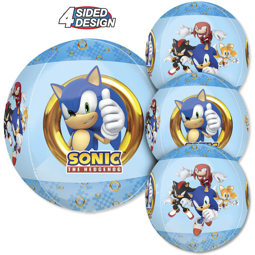 Anagram 16 inch SONIC THE HEDGEHOG 2 ORBZ Foil Balloon 44525-01-A-P