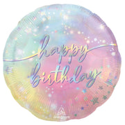 Anagram 17 inch LUMINOUS BIRTHDAY Foil Balloon 42996-02-A-U