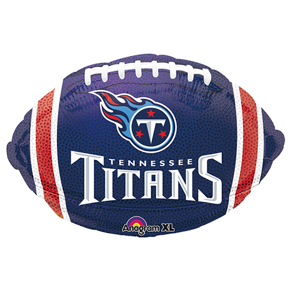 Anagram 17 inch NFL TENNESSEE TITANS FOOTBALL TEAM COLORS Foil Balloon 29591-01-A-P