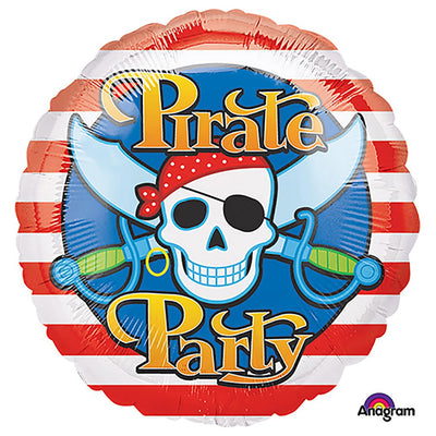 Anagram 17 inch PIRATE PARTY Foil Balloon
