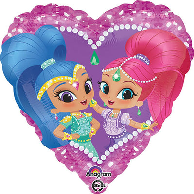 Anagram 17 inch SHIMMER AND SHINE LOVE Foil Balloon 34306-02-A-U