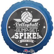 Anagram 17 inch VOLLEYBALL BUMP, SET, SPIKE Foil Balloon 34696-01-A-P