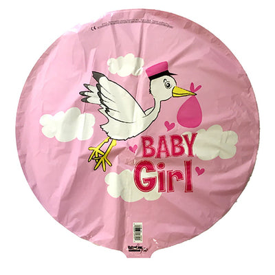 Anagram 18 inch BABY GIRL Foil Balloon 29720-02-A-U