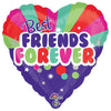 Anagram 18 inch BEST FRIENDS FOREVER Foil Balloon 33680-01-A-P