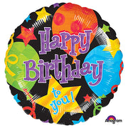 Anagram 18 inch BIRTHDAY JUBILEE Foil Balloon A111036-01-A-P