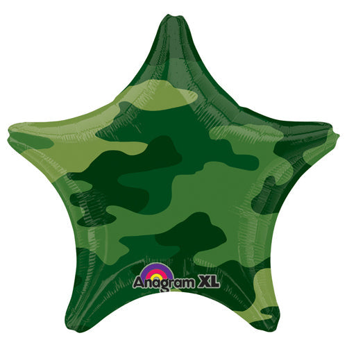 Anagram 18 inch CAMOUFLAGE Foil Balloon