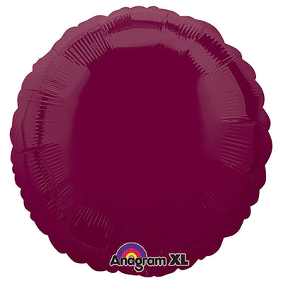 Anagram 18 inch CIRCLE - BERRY Foil Balloon 23008-02-A-U