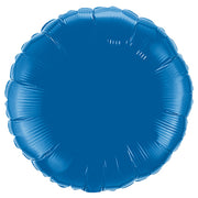 Anagram 18 inch CIRCLE - DARK BLUE Foil Balloon 22427-02-A-U