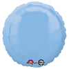 Anagram 18 inch CIRCLE - PASTEL BLUE Foil Balloon 23005-02-A-U