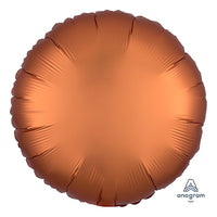 Anagram 18 inch CIRCLE - SATIN LUXE AMBER Foil Balloon 38580-02-A-U