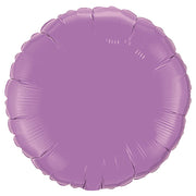 Anagram 18 inch CIRCLE - SPRING LILAC Foil Balloon 22435-02-A-U