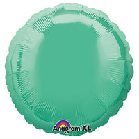 Anagram 18 inch CIRCLE - WINTERGREEN Foil Balloon 22433-02-A-U