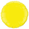 Anagram 18 inch CIRCLE - YELLOW Foil Balloon 22442-02-A-U