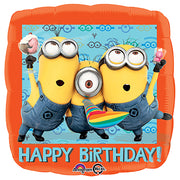 Anagram 18 inch DESPICABLE ME HAPPY BIRTHDAY Foil Balloon
