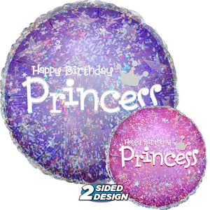 Anagram 18 inch EXPRESS YOURSELF BIRTHDAY PRINCESS Foil Balloon A117776-01-A-P