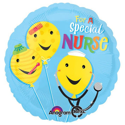 Anagram 18 inch FOR A SPECIAL NURSE Foil Balloon