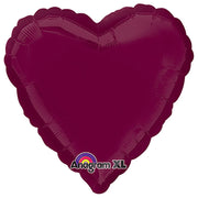 Anagram 18 inch HEART - BERRY Foil Balloon 23017-02-A-U