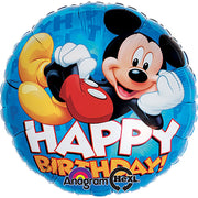 Anagram 18 inch MICKEY HAPPY BIRTHDAY Foil Balloon