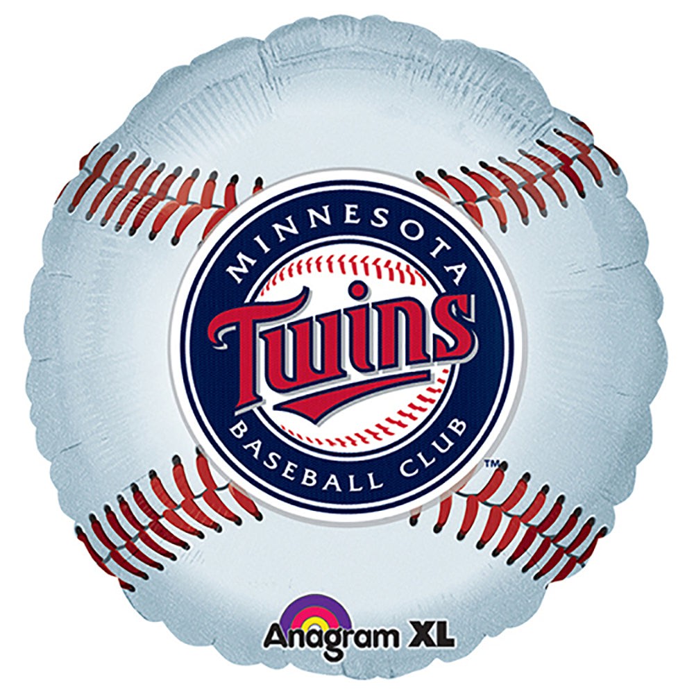 Anagram 18 inch MLB MINNESOTA TWINS BASEBALL TEAM Foil Balloon 18506-01-A-P