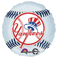 Anagram 18 inch MLB NEW YORK YANKEES BASEBALL TEAM Foil Balloon 18488-01-A-P