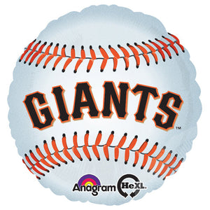 18 inch Anagram MLB San Francisco Giants Baseball Team Foil