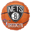 Anagram 18 inch NBA BROOKLYN NETS BASKETBALL Foil Balloon A111976-01-A-P