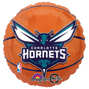 Anagram 18 inch NBA CHARLOTTE HORNETS BASKETBALL Foil Balloon 29968-01-A-P