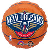 Anagram 18 inch NBA NEW ORLEANS PELICANS BASKETBALL Foil Balloon 28208-01-A-P
