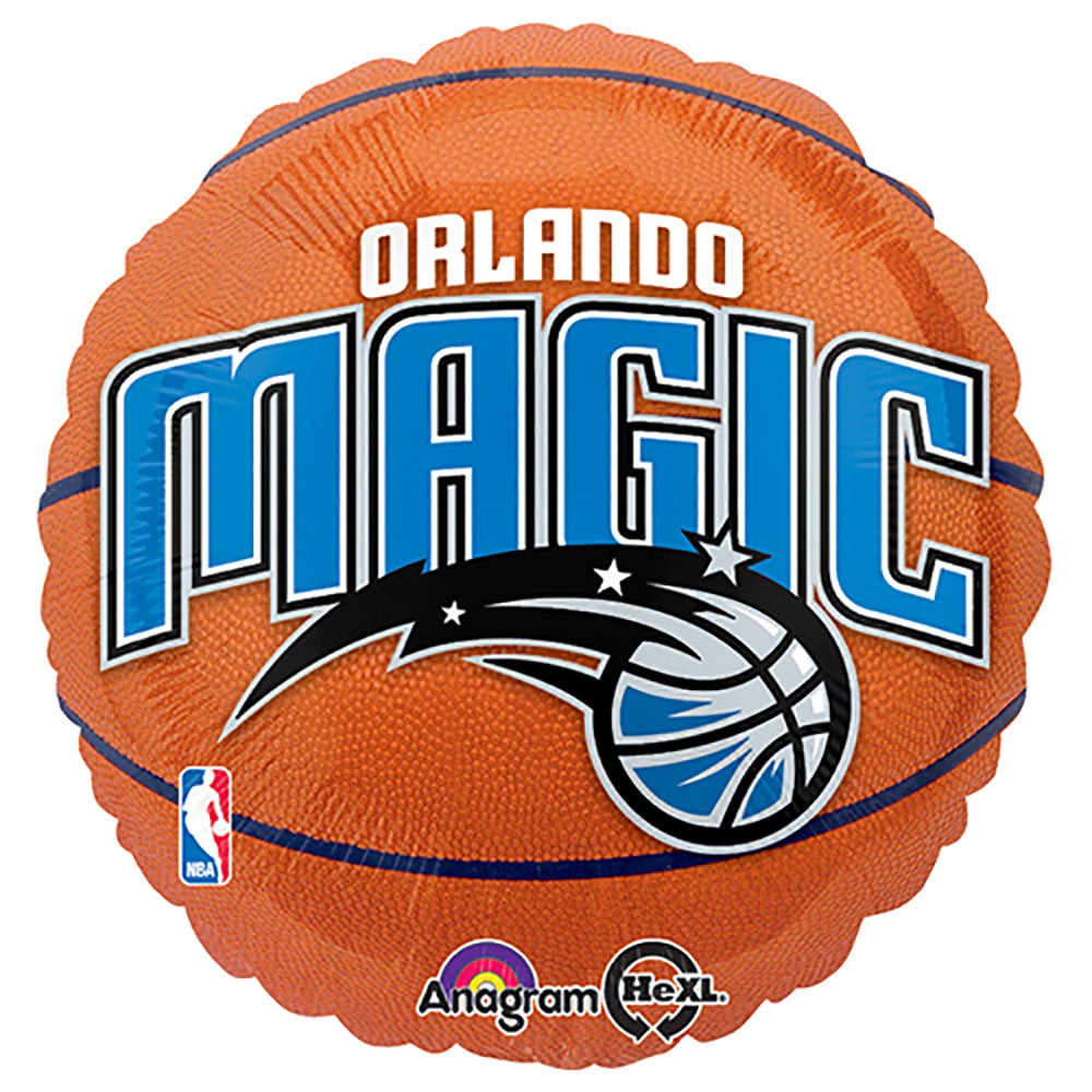 Anagram 18 inch NBA ORLANDO MAGIC BASKETBALL Foil Balloon A113730-01-A-P