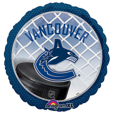Anagram 18 inch NHL VANCOUVER CANUCKS HOCKEY TEAM Foil Balloon A113810-01-A-P
