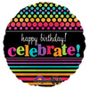 Anagram 18 inch PARTY ON CELEBRATE Foil Balloon 24487-01-A-P