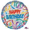 Anagram 18 inch PARTY STREAMERS BIRTHDAY Foil Balloon A20264-01-A-P