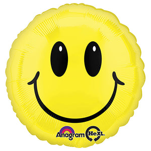 Anagram 18 inch SMILE Foil Balloon 21545-01-A-P