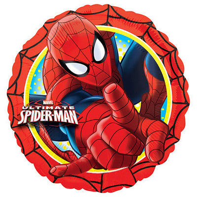 Anagram 18 inch SPIDER-MAN ACTION Foil Balloon 26350-02-A-U
