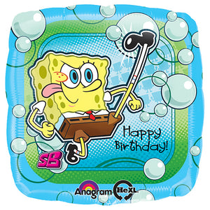 Anagram 18 inch SPONGEBOB KICK'N BIRTHDAY Foil Balloon 15744-02-A-U