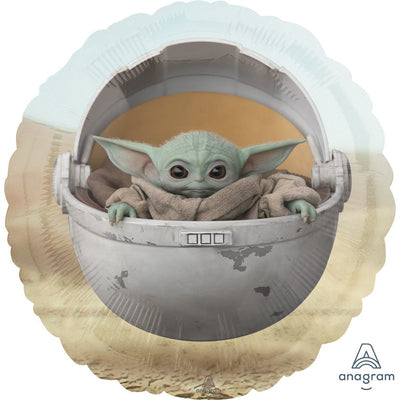 Star Wars The Mandalorian The Child Baby Yoda Birthday Plastic Cup, 16oz.