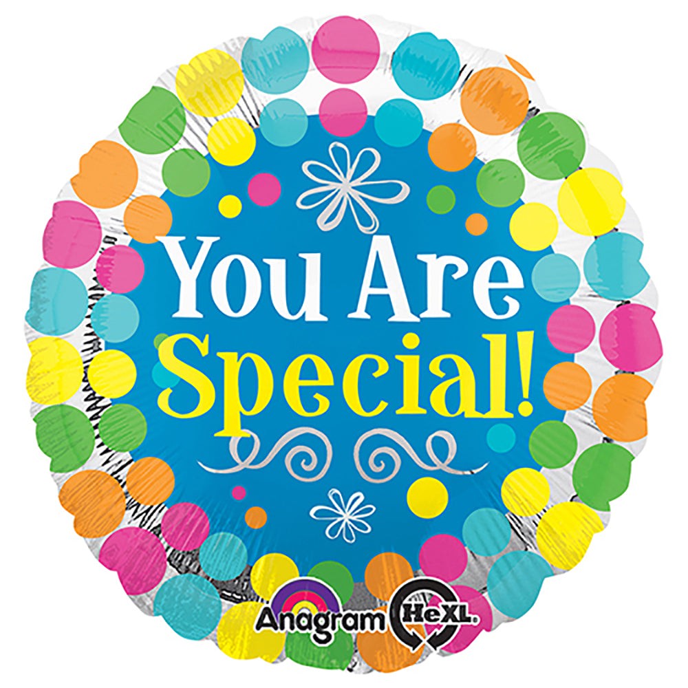 Anagram 18 inch YOU ARE SPECIAL DOTS Foil Balloon 30782-01-A-P