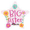 Anagram 19 inch BIG SISTER STAR Foil Balloon 26746-02-A-U