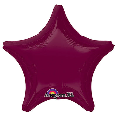 Anagram 19 inch STAR - BERRY Foil Balloon 23026-02-A-U
