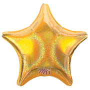 Anagram 19 inch STAR - GOLD DAZZLER Foil Balloon 11227-02-A-U