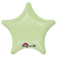 Anagram 19 inch STAR - LEAF GREEN Foil Balloon 23022-02-A-U
