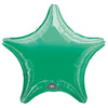 Anagram 19 inch STAR - METALLIC GREEN Foil Balloon 30557-02-A-U