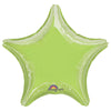 Anagram 19 inch STAR - METALLIC LIME GREEN Foil Balloon 07128-02-A-U